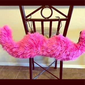 Lyft Pink Mustache Carstache! Hipster Pop culture